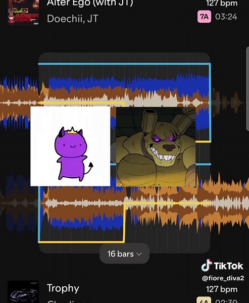 Alter Ego (with JD) x Trophy #spotify #charlixcx #365 #fyp #springtrap