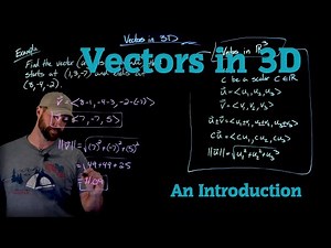An Introduction to Vectors in 3D
