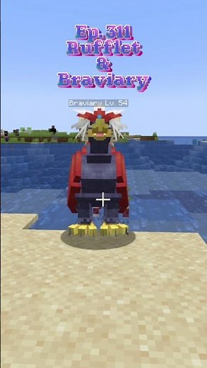 How to Catch Rufflet & Braviary in Cobblemon! #cobblemon #minecraft #pokemon #gaming