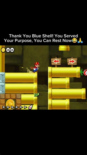 Thanks Mr Blue Shell, You May Rest In Peace Now🙏🤣 #mario #nintendo #retrogaming