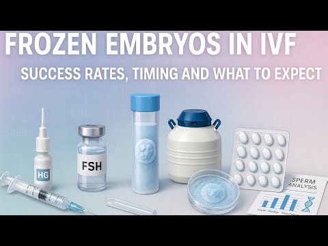 Frozen Embryos in IVF - Success Rates, Timing and What to Expect