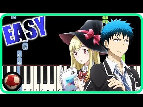 Yamada-kun to 7-nin no Majo OP - Kuchizuke Diamond - EASY Piano Tutorial /くちづけDiamond【ピアノ簡単楽譜】by TAM