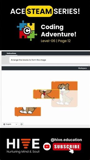 KG Coding Adventure Level 06 Page 12