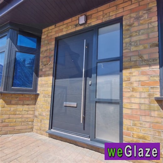 This home has been completely transformed with a full Anthracite Grey upgrade, delivering a sleek, modern and energy-efficient finish inside and out. The installation includes: • 16 flush casement uPVC windows, including two bay windows, in smooth Anthracite Grey • 2-pane and 3-pane aluminium bi-fold doors in matching Anthracite Grey • A contemporary VirtuAL composite front door with side panel, set within an Anthracite aluminium frame The result is a bold, cohesive look that enhances kerb appea