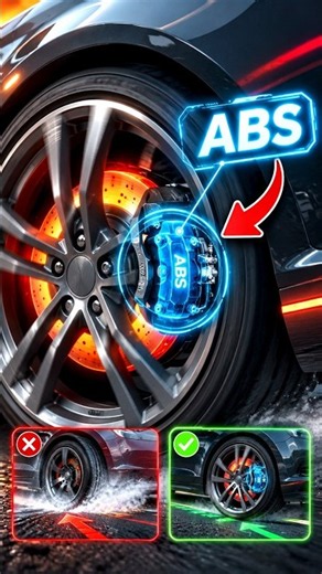 What If Your Car Had No ABS? 😱🚗 | 3D Animation