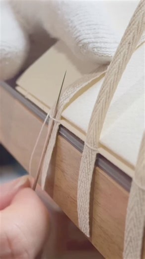 Faye | Handmade bookbinding on Instagram: "The art of bookbinding 🌊🧵📖"
