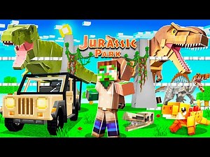 OPENING *DINOSAUR ZOO* in MINECRAFT!