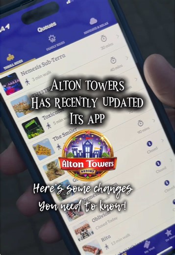 Alton Towers App Update: What You Need to Know