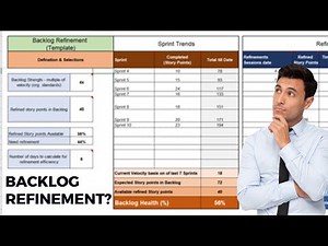 Backlog Refinement Excel Template | Save Time in Agile Grooming Sessions!