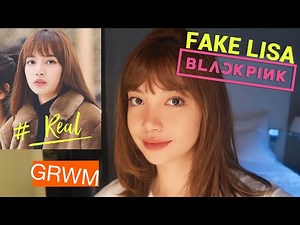 GET READY WITH FAKE LISA BLACK PINK MAKE UP! (DRUNKBLUSH VERSION)