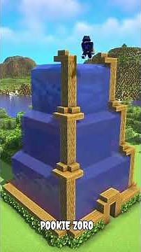 🏝️ This Water House Will Blow Your Mind! 😱 #minecraft #minecraftbuild #minecraftshorts #waterhouse 🔥