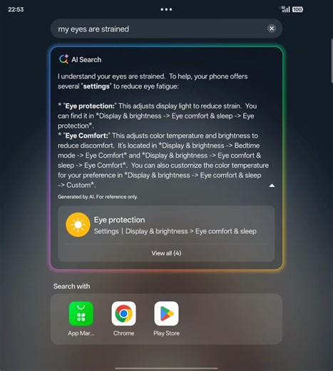 8.5K views · 93 reactions | It's everything you've been searching for  Discover AI Search on #OPPOColorOS15 | ColorOS | Facebook