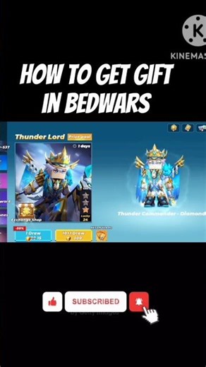 how to get gift in blockman go bedwars.#shorts #viral