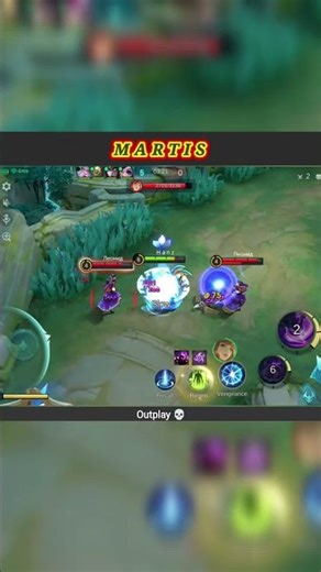 Outplay 💀 #mobilelegends #mlbb #martis #shorts #guinevere