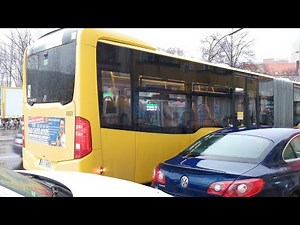 Bus Mitfahrt von S+U Hauptbahnhof bis S Sonnenallee im MB GN 18 auf M41