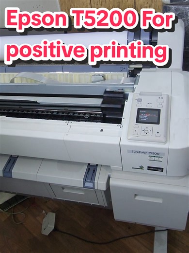 Epson T5200: The Best Printer for Positive Screen Printing