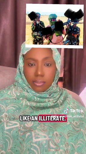 8.3K views · 168 reactions | Female Gumi at it again .. she want us to respect the bandits and see them as national treasure ! How does these people reason ? | Nigerian Military Gallery | Facebook