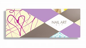 Bio Sculpture introduces the NEW compact NAIL ART KIT, consisting of 8 High Pigment primary colour gels and stencils. The metal plate and puffers that form part of the art kit are ideal for the ombré technique. | Bio Sculpture