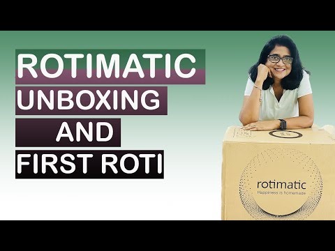 Rotimatic: Unboxing and First Fully Automatic Roti #Rotimatic #tortilla #flatbread #flatbreadpizza
