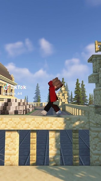 Construcción de un Mega Chateau en Minecraft