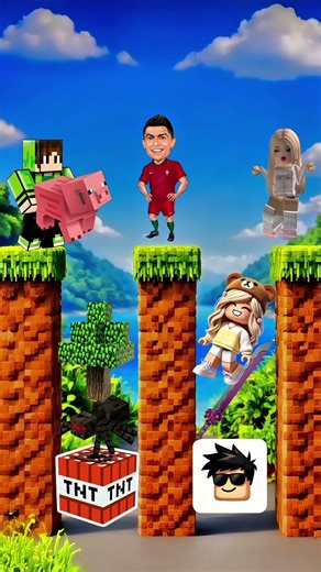 Minecraft vs Roblox – Which One is Better? 🤔🔥 #shorts