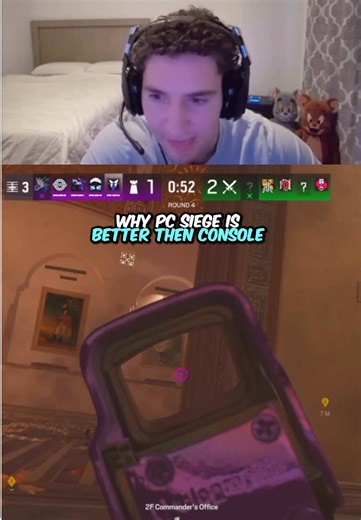 Is pc siege better then console #ricci #r6 #rainbowsixsiege #r6xclipen #fyp