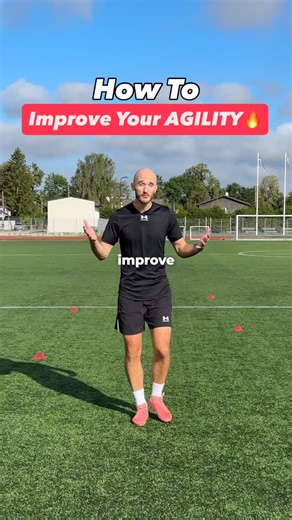 •Soccer •Workouts •Coaching on Instagram: "How To Improve Your AGILITY FAST! 🔥 . If you want to improve in each area of your game, click the link in our bio 🚀 . . . #soccer #football #soccertraining #footballers #soccerworkout #speedandagility #soccerislife #soccertraining"