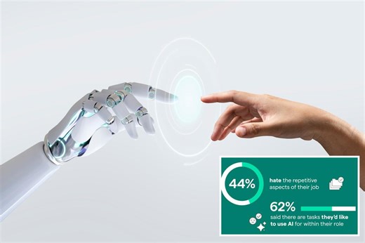 Many are turning to AI to escape from repetitive tasks in the workplace, new study reveals