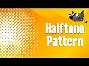 Halftone Pattern in Gimp