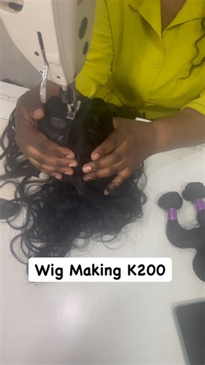 5.1K views · 28 reactions | Do you have wig bundles at home? Bring them we make a wig for you at only K200. SERVICE AVAILABLE IN LUSAKA AND KITWE | Tash Classy Hair | Facebook