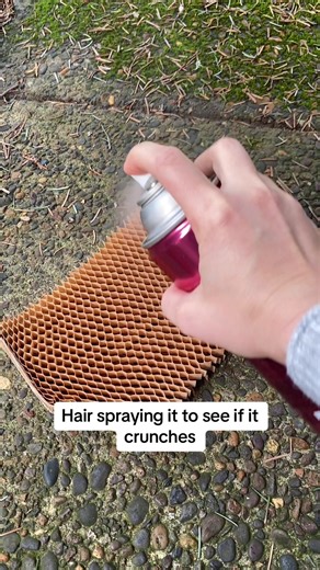 Hairspray Test for Crunchy ASMR!