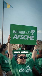 When working people get less, AFSCME demands more. More safety on the job. More respect in the workplace. More power at the bargaining table. We’re built for this fight and we’re ready to remind the world who we are. | AFSCME