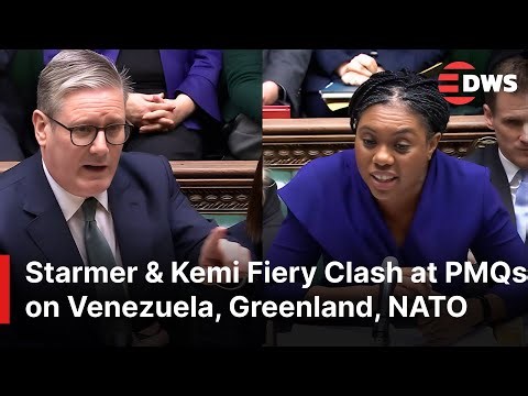 HEATED PMQs CLASH: Kemi Badenoch Grills PM Starmer on Venezuela Strikes, Greenland & NATO | AC1E