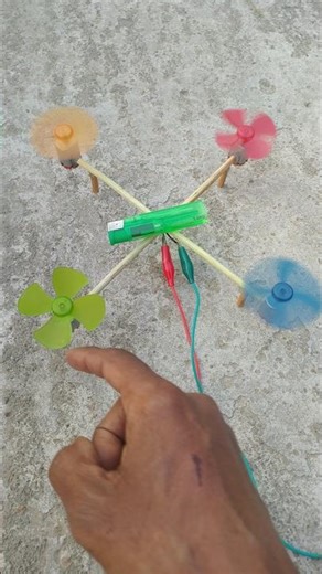 how to make a drone at home with dc motor #shorts