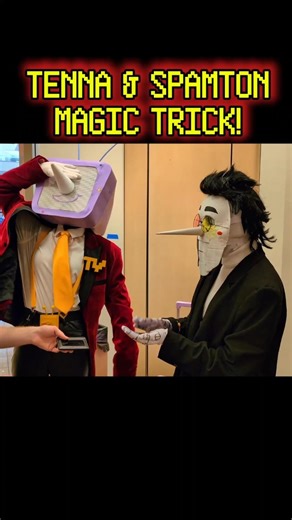 Magic with Tenna & Spamton! 📺 #deltarune #tenna