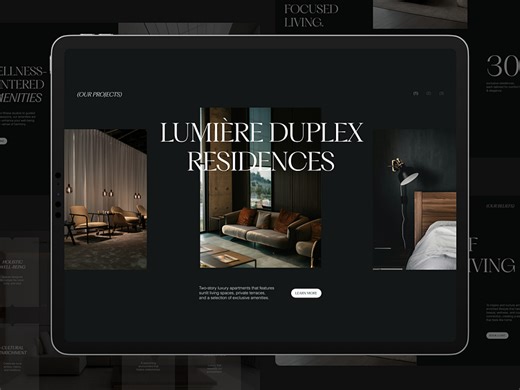 Elyse Residence – Luxury Real Estate Website Design