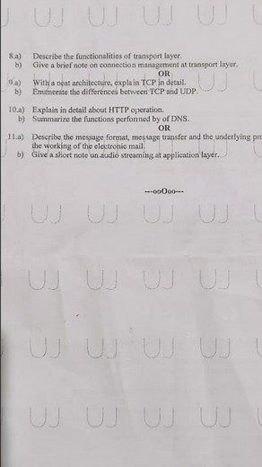 JNTUH R22 BTech 3 Year 1st Semester COMPUTER NETWORKS Question paper 😱🔥#jntuh #jntuhyderabad