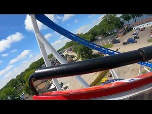 All American Triple Loop - Indiana Beach (Front Seat POVs)