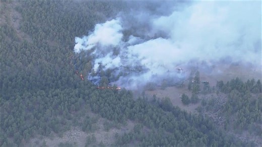 Mandatory evacuations ordered for Cougar Run Fire burning near Carter Lake in Larimer County