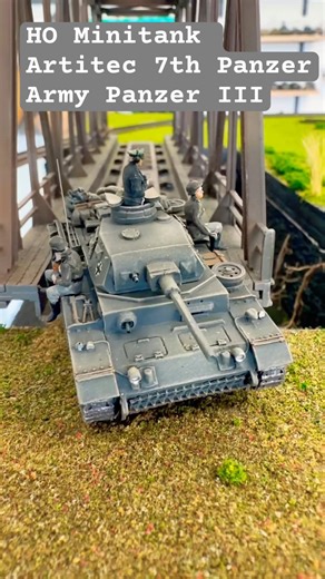 Panzer 3 🫦 #ww2 #miniatures #military #tank #modelrailroad
