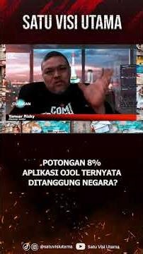 Potongan 8% Aplikasi Ojol Ternyata Ditanggung Negara?