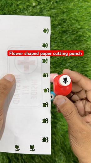 🌷😍Flower shaped paper cutting punch machine💕paper shape cutter, diy paper cutting staple