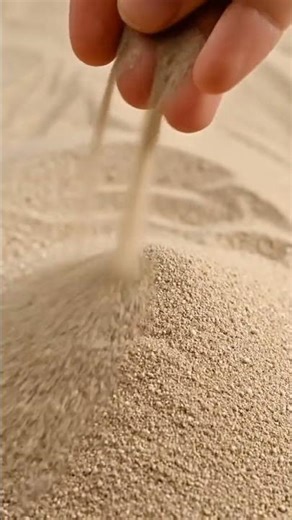 Powder & TextureDry sandGrain sound satisfied #asmr