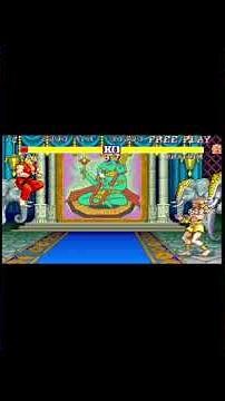 Street Fighter 2 – Ken vs Dhalsim Epic Classic Fight | Retro Arcade Gameplay #shorts #viral #gaming