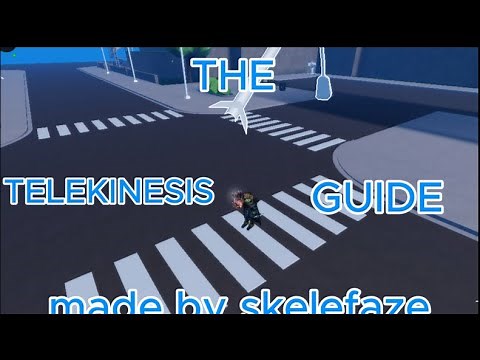 HOW TO USE TELEKINESIS LIKE A PRO | Roblox Hero Legends