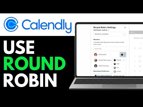 How to Use Calendly Round Robin Work 2025 (EASY GUIDE)