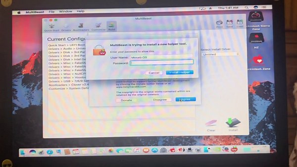تثبيت نظام الماك باستخدام Multibeast (تجربتي الخاصة) الجزء الثاني