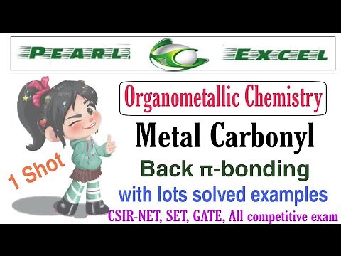 Excellent way to understand metal carbonyl π-back bonding in Organometallic chemistry.