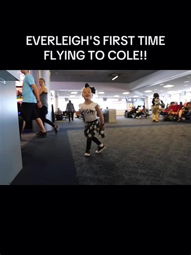 Everleigh's Exciting First Flight to Cole