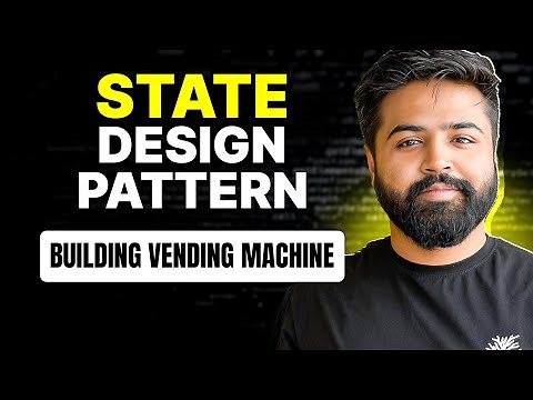 State Design Pattern | Build Vending Machine (UML & Code) | System Design